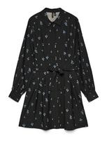 VERO MODA Palaidinės tipo suknelė opalo / juoda / balta