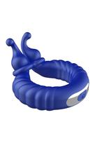FORTO F-24 TEXTURED VIBRATING COCKRING BLUE