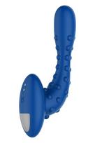 FORTO STUDDED PRO VIBRATING MASSAGER BLUE