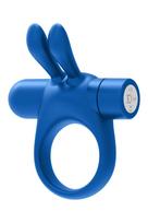 FORTO BUNNY VIBRATING COCKRING BLUE