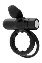 FORTO POINTER VIBRATING COCKRING BLACK