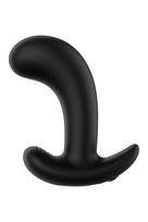 FORTO CURVED VIBRATING PLUG BLACK