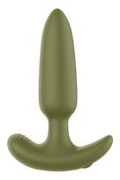 FORTO POINTED VIBRATING PLUG GREEN
