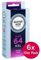 Mister Size 64mm 6xpack of 10
