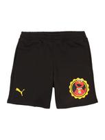 PUMA Sportinės kelnės 'BVB x Sesame Street' geltona / raudona / juoda