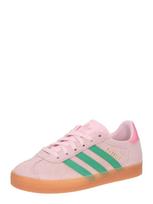 ADIDAS ORIGINALS Sportbačiai 'Gazelle' žalia / rožių spalva