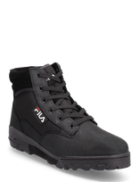 FILA - Grunge Ii Mid - Žieminiai batai su raišteliais - Juoda