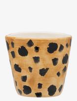 Anna + Nina - Leopard Espresso Cup - Kavos puodelis - Ruda