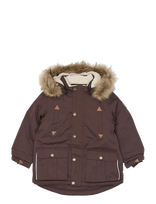 Mikk-line - Twill Nylon Boy Parca - Slidinėjimo striukė - Ruda