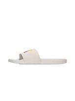 Calvin Klein Šlepetės 'Ombre Logo Strap' šviesiai geltona / žalia / rožinė / balta