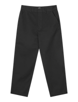 Mads Nørgaard - Cotton Twill Henry Pants - Laisvalaiko marškiniai - Juoda