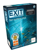 Spilbræt - Exit 4: Den Sunkne Skat (Da) - Stalo žaidimas - Marga / raštuota