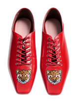 Hunkøn - Elfrida Shoes - Balerinos bateliai - Raudona