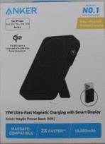 SALE OUT. | Anker 633 Magnetic Wireless Power Bank with 27W USB C port | A1654G11 | 10000 mAh | Black | DAMAGED PACKAGING, DEMO A1654G11SO | 2000001432228