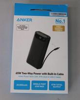 SALE OUT. | Anker Power Bank 65W | A1383H11 | 20000 mAh | Black | DEMO A1383H11SO | 2000001416563