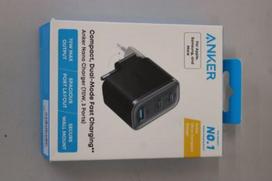 SALE OUT. Anker Nano Charger 70W, 3 ports, Black | Anker Nano Charger 70W, 3 ports, Black | 2 x 24 pin USB-C, 4 pin USB Type A | UNPACKED, MISSING INNER PACKAGING A121AL11SO | 2000001425213