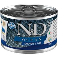 Farmina N&D Dog Ocean Mini Adult Salmon & Cod 140 g | F021OC0161 | 8606014102222