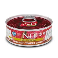 Farmina N&D Cat Quinoa Adult Venison & Coconut 80 g | F022QU0161 | 8606014102185
