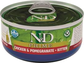 Farmina N&D Cat Prime Kitten Chicken & Pomegranate 70 g | F022PR0101 | 8606014102901