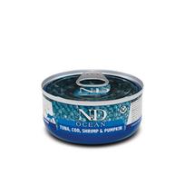 Farmina N&D Cat Ocean Adult Tuna, Cod, Shrimp & Pumpkin 70 g | F022OC0111 | 8606014101997