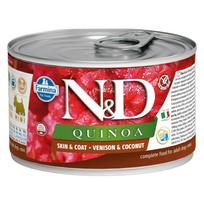 Farmina N&D Dog Quinoa Skin & Coat Mini Adult Venison & Coconut 140 g | F021QU0151 | 8606014102406