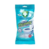 Green Shield WC drėgnos servetėlės tualeto valymui x40