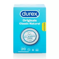 Durex Originals Classic Natural 20 vnt.