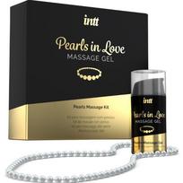 INTT MASSAGE & ORAL SEX - Perlinis masažo rinkinys su silikono geliu