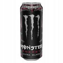 MONSTER ENERGY Ultra Black energetinis gėrimas 500ml