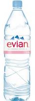 Evian mineralinis vanduo negazuotas 1,5L