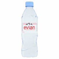 Evian mineralinis vanduo negazuotas 0,5L