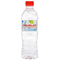 AQUALAR negazuotas mineralinis vanduo pH9+ PET 500ml