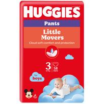 Huggies sauskelnės Nr.3 berniukams (58 vnt.)