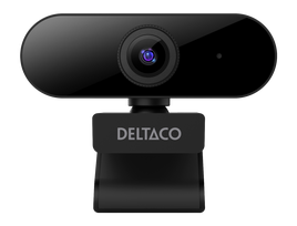 Full HD internetinė kamera DELTACO su 360° pasukimu, pakreipimu aukštyn/žemyn, 2 MP, juoda / W-100 / 1902912