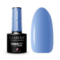 Gelinis nagų lakas CLARESA Summer Stories 1, Mėlyna