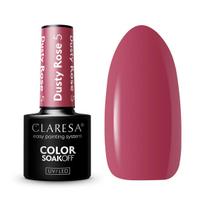 Hibridinis nagų lakas CLARESA Dusty Rose 5