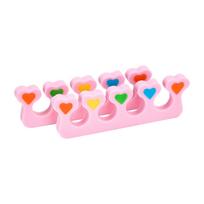 Putų separatoriai pedikiūrui EXO, 2 vnt, Rožinė, 10 × 3 × 0,7 cm