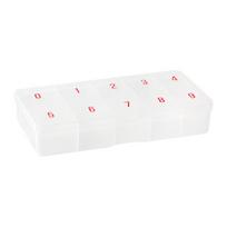 Kosmetikos organizatorius ACTIVESHOP, 10 skyrių, 18 × 9 × 3,5 cm