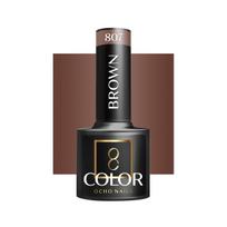 Hibridinis gelinis lakas OCHO NAILS, 807, Rudas