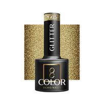 Gelinis lakas OCHO NAILS G05, su blizgučiais