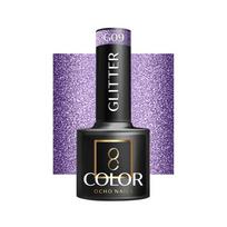 Hibridinis lakas OCHO NAILS G09, su blizgučiais
