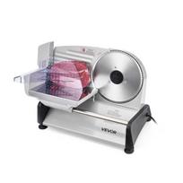 Elektrinė mėsos pjaustyklė VEVOR SL-5242M23C, Pilka, 38,5 × 25,5 × 27,5 cm