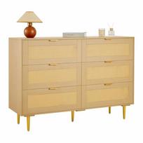 Komoda VEVOR ZD-25TB01, 6 stalčiai, 120 × 85,4 × 39,5 cm