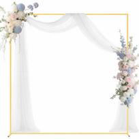 Arkos formos fono stovas VEVOR HQGM66FT, 1 vnt, 200 × 200 cm