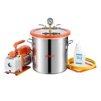 Vakuuminės kameros ir pompos rinkinys VEVOR RS-1, 11,36 l