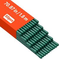 Sodo kuoliukai VEVOR CSP11-1800-50, 50 vnt, Ø 11 × 180 cm
