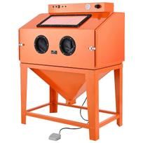Smėliavimo spintelė VEVOR SBC450E, 2 pistoletai, 117 l bunkeris, 120 × 157 × 94 cm