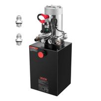 Hidraulinis maitinimo blokas VEVOR TDDC12V-1.6KW-S-12L, Dvigubo veikimo, 12 qt, 555 × 200 × 225 mm