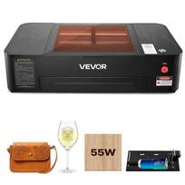 CO2 lazerinis graviravimo ir pjovimo įrenginys VEVOR SH-530, 55 W, 115,8 × 69,2 × 45 cm