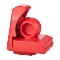 Priekabos kablio spyna VEVOR HS-OHS05-L, 3 raktai, Raudona, 93 × 110 × 65 mm